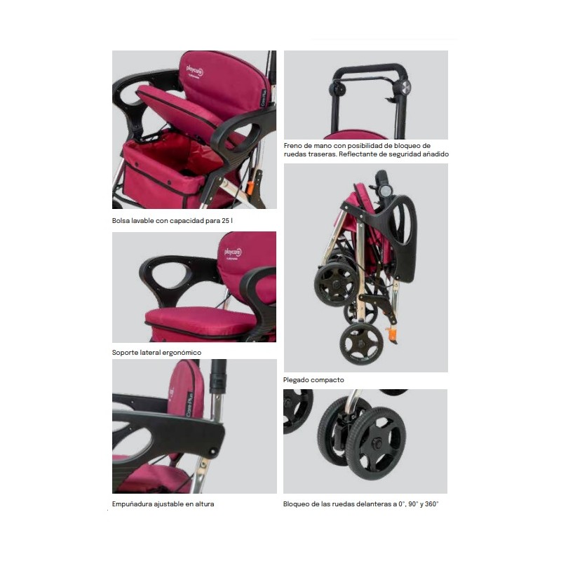 Ortopedia Outeda AndadorCarro de la compra Care Plus Playcare
