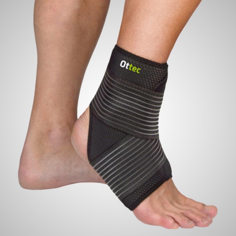 ORTOPEDIA OUTEDA - Tobillera elástica ajustable transpirable Emo OTTEC para del tobillo y pie.